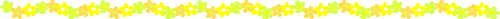 小さい黄色い花のライン
